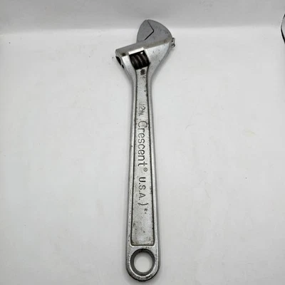 LLAVE AJUSTABLE DE 12 PULGADAS CRESCENT TOOL CO HECHA EN ESTADOS UNIDOS!  Foto 1 de 4