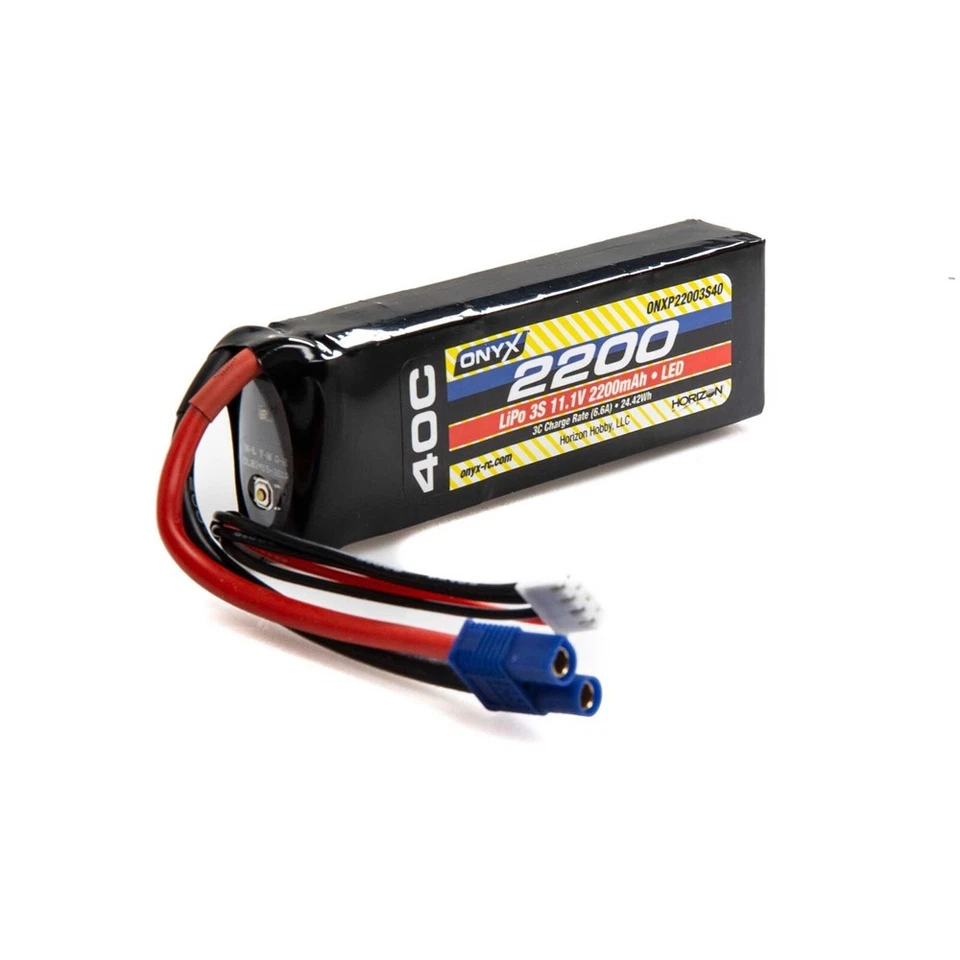 Batería LiPo ONYX 11.1V 2200mAh 3S 40C: EC3 - ONXP22003S40 Foto 1 de 1