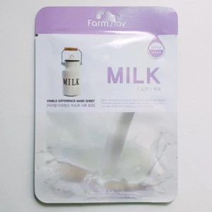 Korea Cosmetic Farmstay Face Mask Sheet Pack Facial Skin Care Milk K-Beauty - Imagen 1 de 6