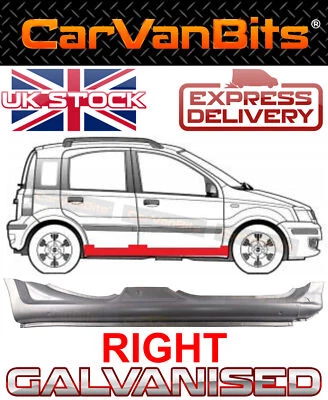 FOR FIAT PANDA 03-12 FULL SILL REPAIR BODY RUST OUTER PANEL OE REF 71734758 RIGH - Image 1 of 4
