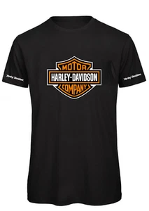 Tshirt HARLEY DAVIDSON Moto personalizzata Logo Fan - Foto 1 di 2