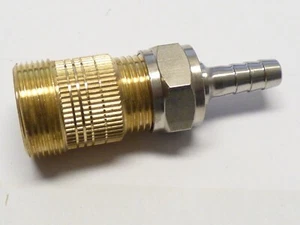 Reinigungsadapter 30mm für Zapfanlage Zapfhahn Bierhahn Adapter mit Tülle - Bild 1 von 1