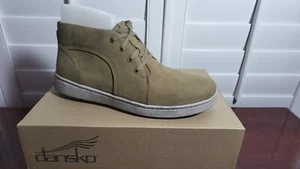 NEU Herren EUR 45 US 11,5 12 Virgil Milled Nubuk Stiefel Khaki Rutschfest - Bild 1 von 7