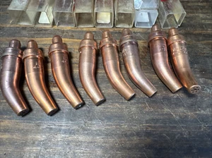 Lot Of 8 - NEW Victor 4-1-118 Acetylene Cutting Torch Tip Gouging CA2460 MT204 - Picture 1 of 7
