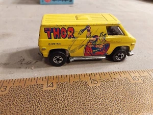 Hot Wheels Black Walls Marvel Thor Superheroes Van 1978 - Picture 1 of 7