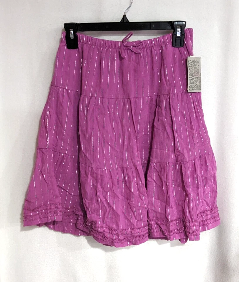 Falda Canyon River Blues Niñas (Niños) Rosa/Metálica Plateada Rayas - L (14/16) Foto 1 de 2