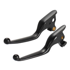 Pair Clutch Brake Levers For Harley Softail 2015-2024 Heritage Classic Fat Boy - Picture 1 of 9