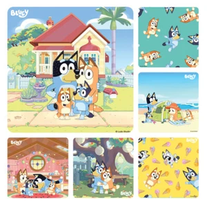 25 (Licensed) Bluey Stickers, Assorted 2.5" x 2.5" each - Picture 1 of 1