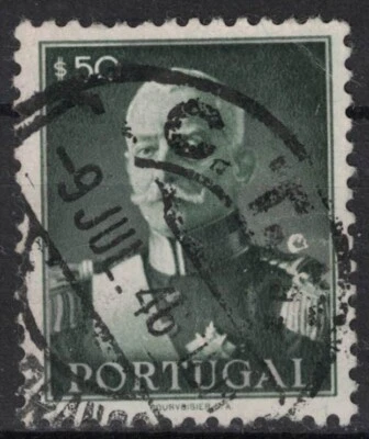 PORTUGAL:1945 SC#653 Used President Carmona  T - Image 1 of 2