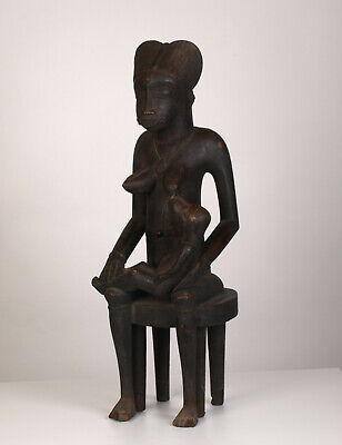 DE0807 Senufo Figur Mütterlichkeit Afrika / Statuette Senoufo / Senufo Figure • 1,199.20€