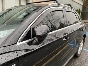 IN CHANNEL RAIN GUARDS FOR VOLKSWAGEN TIGUAN 2025-UP fronts only - Picture 1 of 3