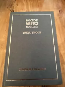Doctor Who Novella Hardcover Shell Shock NEW Old Store Stock Simon A Forward - Picture 1 of 7
