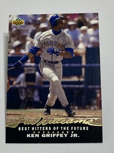 1992 Upper Deck Ted Williams Best Hitters #T15 KEN GRIFFEY JR **FREE SHIPPING** - Picture 1 of 2