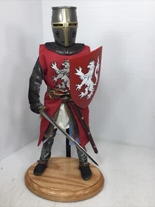 1/6 IGNITE NOBILE MEDIEVALE GERUSALEMME CROCIATO CAVALIERE IN ARMATURA SPADA LARGA + SUPPORTO - Foto 1 di 24