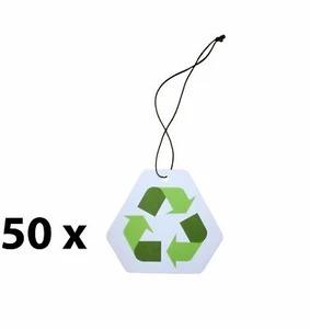 50 x Hexagonal Custom Hang / Swing / Gift Tags - Picture 1 of 6