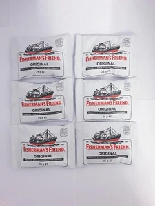 6 x Fisherman's Friend Original Menthol Eucalyptus Lozenges 25g - Picture 1 of 1