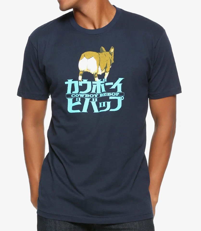  Camiseta Anime COWBOY BEBOP BehEINd UN KANJI NUEVA 100% Auténtica Foto 1 de 1