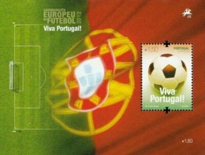 [SJ] European Football Championship Go Portugal 2010 2012 Football Sport (ms MNH - Image 1 of 4