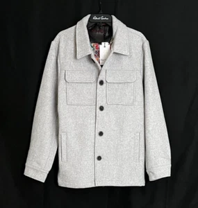Robert Graham Stone Wool Blend Shirt Jacket $298 XL NWT FREE SHIPPING! X-Large - Picture 1 of 8