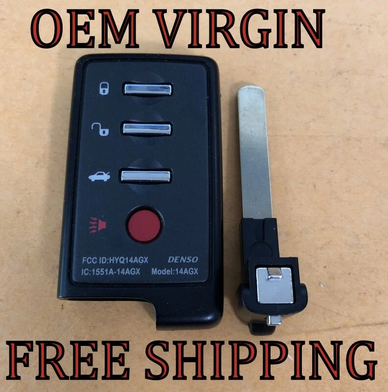 OEM VIRGIN 2013 2014 SUBARU OUTBACK LLAVE INTELIGENTE MANDO A DISTANCIA DE PROXIMIDAD HYQ14AGX Foto 1 de 2