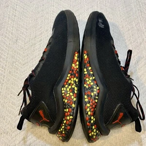 Chaussures de course hybrides Puma NX pour hommes US taille 11 noires avec galets rouges et jaunes - Photo 1/14