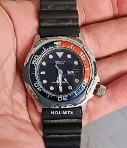 Raro Orologio Seiko 7n36-6A0A Quartz Vintage - Foto 1 di 13
