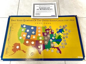 First State Quarters of the United States Sammlerkarte 1999-2008 Komplettset - Bild 1 von 9