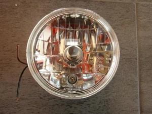 5 3/4" Scheinwerfer Einsatz Klarglas/ Headlamp TÜV / ECE für Harley Davidson - Bild 1 von 2