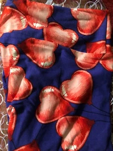 LuLaRoe Leggings Women TC Heart Balloons Valentine's Day Tall and Curvy - Picture 1 of 7