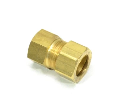 3/4 Od Compression Tube to 1/2 Npt Female Pipe Adapter Fitting Water Oil Gas - Image 1 of 4