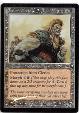 Fallen Cleric *FOIL Common* Magic MtG x1 Onslaught MP