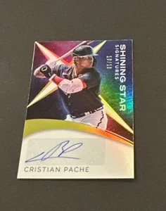 2021 PANINI REWARDS CRISTIAN PACHE SHINING STAR GOLD AUTO SSP RC #’d 10/10! - Picture 1 of 8