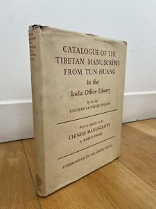 Dun Huang Manuscripts Tibetan Catalogue India Office Library Good 