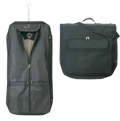 50" Negro Bolsa de Ropa Traje Almacenamiento Cubierta Vestido Abrigo Viaje Protector a Prueba de Polvo Foto 1 de 3