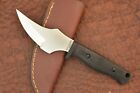 VINTAGE SMITH & WESSON MADE IN USA BLACK RUBBER FIXED BLADE KNIFE (14874)