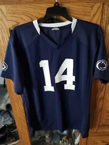 Camiseta de fútbol americano Penn State Nittany Lions hilos azul manga corta niños jóvenes XL - Imagen 1 de 2