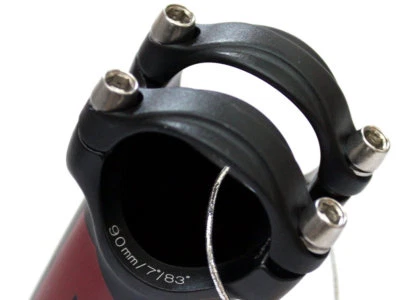 KALLOY UNO AL 7050 Ultra Lightweight Stem 1-1/8 in 31.8, 7 Degree Black - Image 1 of 4