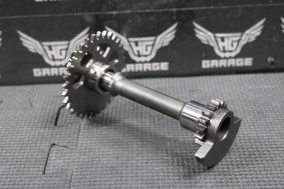 2010 10-17 HONDA CRF250R OEM ДВИГАТЕЛЬ БАЛАНСИРОВЩИК КОЛЕНЧАТОГО ВАЛА ВАЛ РЕДУКТОРНЫЙ ВЕС - Изображение 1 из 4