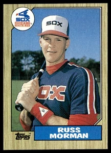 1987 Topps Russ Morman Rookie Chicago White Sox #233 - Picture 1 of 2