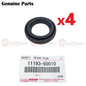 Genuine LandCruiser 200 105 Series 1FZ 2UZ Spark Plug Tube Seal Gasket x4 - Picture 1 of 3