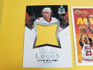 Justin Williams Carolina 2007 - 2008 UD The Cup Limited Logos Blank Back - Picture 1 of 6