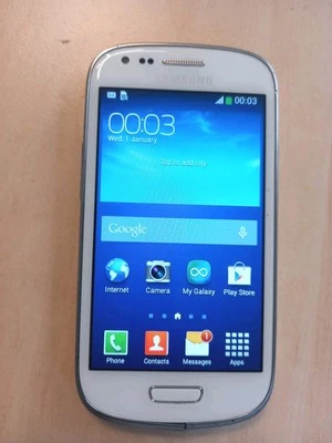 Samsung Galaxy Slll Mini White 8GB T.Mobile EE Smartphone GT-I8200n - Image 1 of 4