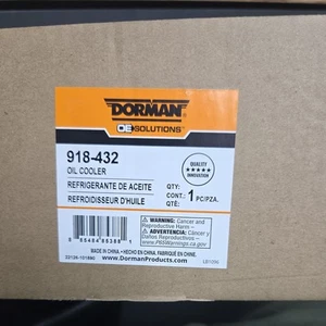 Dorman 918-432 Engine Oil Cooler Compatible with Select Models - Picture 1 of 2