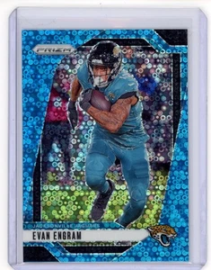Evan Engram 2024 Panini Prizm Blue No Huddle SP /99 #132 Jaguars - Picture 1 of 2