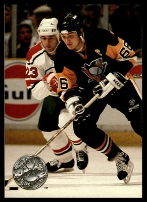 1991-92 Pro Set Platinum Mario Lemieux Pittsburgh Penguins #91 - Image 1 of 2