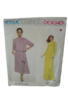 Vogue amerikanischer Designer Scott Barrie Kleid Größe 14 - Bild 1 von 2