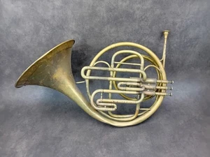 Antique Hawkes & Son French Piston Horn - Picture 1 of 12