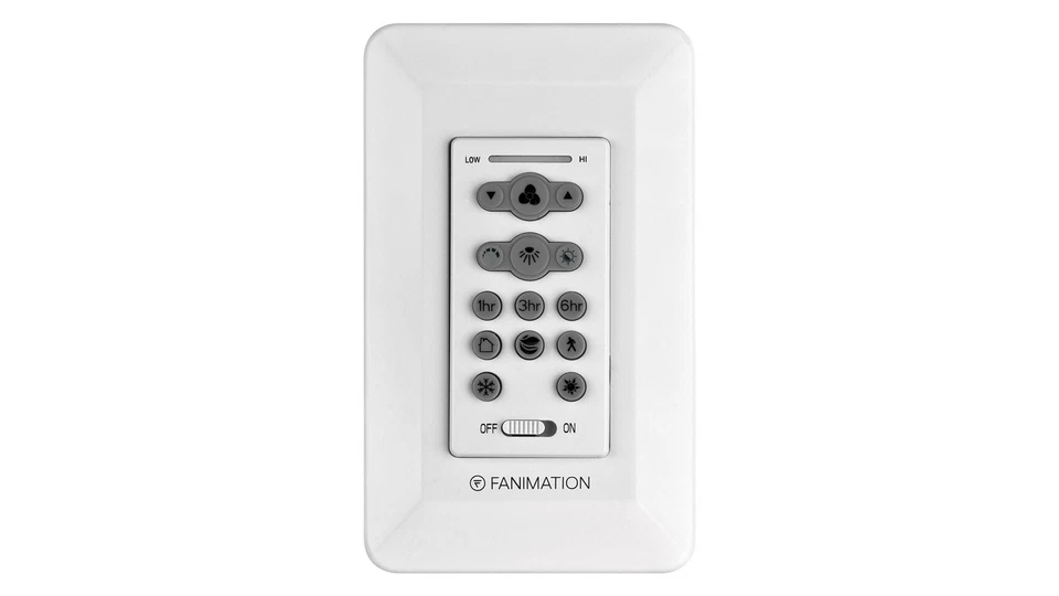 Fanimation TW306 Wall Mounted Fan Control - White - Image 1 of 1