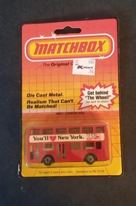 FREE SHIPPING!! Vintage Matchbox Double Decker Bus Brand New - Picture 1 of 2