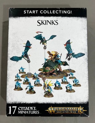 AoS Age of Sigmar Comienza a Coleccionar Skinks Serphon Caja Set Lizard Games Workshop Foto 1 de 2